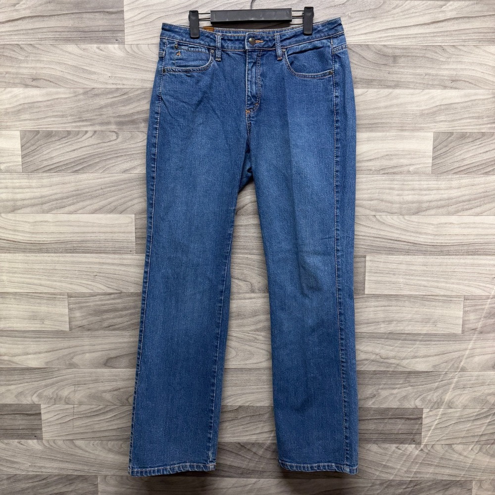 Aura by Wrangler Jeans Women's 32x31.5 Blue Denim Medium Wash Straight Leg